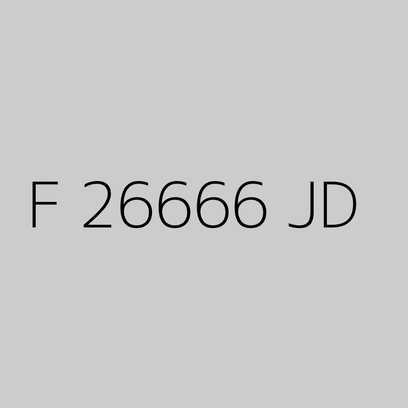 F 26666 JD 